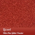 thumbnail image 2 of Glitter LICOOL, holográfico fino, 100 g/3.5 oz, para manualidades con resina, 2 of 6