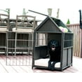 Iconic Pet Rattan Pet Crate with Storage Indoor/Outdoor