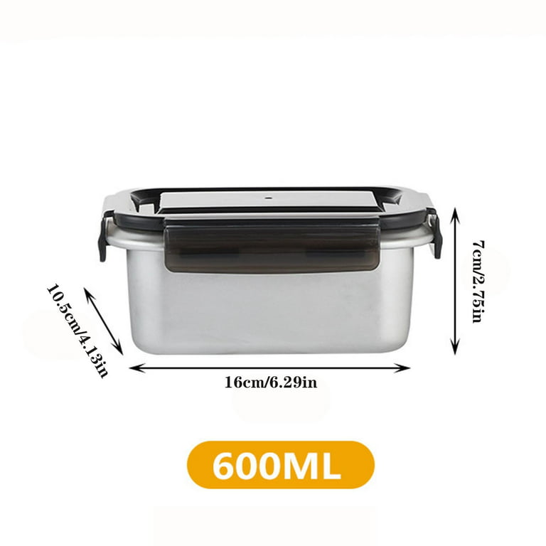 Food Carrier Portable Soup Container Stainless Steel 5 Tiers 16 Cm Lunch Box
