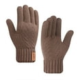 thumbnail image 2 of Nmnitkp Gloves Warm Winter Gloves, Gloves For Cold Weather, Touch Screen Anti-Slip Fleece Lined Soft Knit Gloves For Men Women, 2 of 2