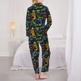 thumbnail image 6 of Wukai Off-Road Vehicle Print Women's Pajama Set - Soft Long Sleeve Sleepwear for Comfort and Style-Medium, 6 of 9