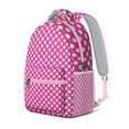 thumbnail image 2 of Waterproof School Backpack with Polka Dot Pattern - Ergonomic Student Backpack with Spinal Support & Breathable Straps for Teens & College Students, 2 of 6