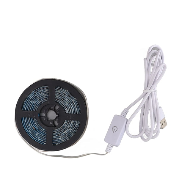 Tiras de luces LED regulables, tiras LED USB de 5 V, tiras de luces LED, tiras de luces LED impermeables, logra más