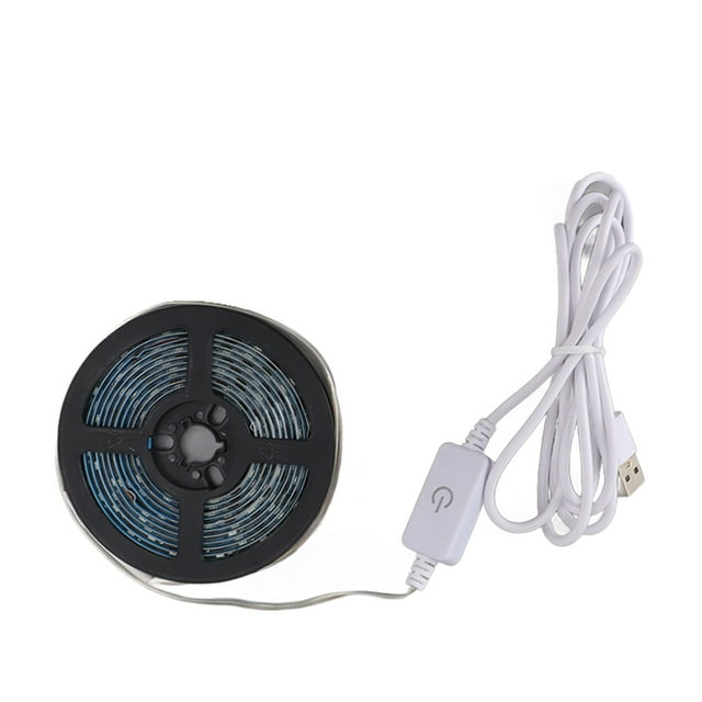 Tiras de luces LED regulables, tiras LED USB de 5 V, tiras de luces LED, tiras de luces LED impermeables, logra más