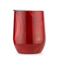 thumbnail image 5 of Cambridge  Silversmiths Set of 2 -12oz Insulated Geode Wine Tumblers - 12 ounces Red, 5 of 5