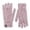 Purple, variant on HNMKIU Couples Winter Outdoor Thermal Wool Knitted Gloves with Touchscreen for Adults Solid Color Unisex Warmth Red - One Size