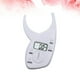 thumbnail image 4 of Calibrador de grasa corporal con clip, herramienta para medir grasa, medidor de grasa corporal, pantalla LCD, analizador de grasa, color blanco, 4 of 8