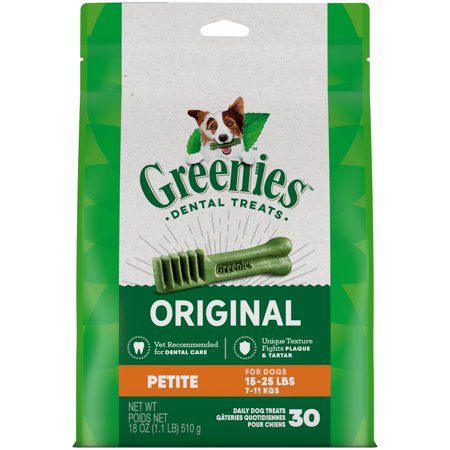 UPC: 0642863041259 | Greenies Original Flavor Dental Treats for Dogs  18 oz Pouch