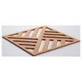 thumbnail image 4 of Ekena Millwork 11 3/8"W x 11 3/8"H x 1/4"T Small Allen Decorative Fretwork Wood Wall Panels, Alder, 4 of 18