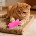 thumbnail image 2 of Cheapark Mini Cat Interactive Toys Cute Expression Furry Plush Vent Toys For Indoor Cats Boredom Relief Play, 2 of 6