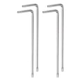 thumbnail image 1 of Unique Bargains 4pack Torx Hex Key Wrenches T25 High Carbon Steel Extra Long Arm Torx Hex Key Wrench, 1 of 5