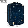 thumbnail image 6 of Constellation Polyester Shoe Box Organizer - 23x31cm/9x12in Portable Storage Solution for Shoes, 6 of 7