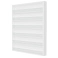 thumbnail image 2 of OmySalon 6 Layers Nail Polish Rack, Wall Mount Nail Polish Organizer w/Acrylic Baffle (White), 2 of 7