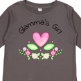 thumbnail image 4 of Inktastic Glamma's Girl- heart flowers Girls Long Sleeve Toddler T-Shirt, 4 of 5