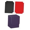 thumbnail image 2 of Estuche para baraja de cartas que se adapta a más de 100 cartas con fundas Forro de microfibra suave, elegante e impermeable Púrpura, 2 of 8