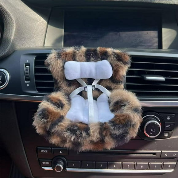 Asiento de coche para muñecas NUJOLI La-bubu para muñecas de 10 a 17 cm con cojín