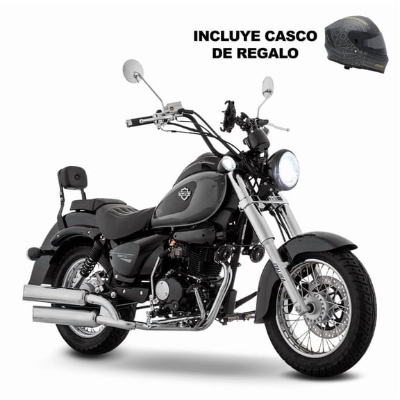 Motocicleta Chopper ITALIKA TC250 GRIS