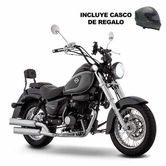 Motocicleta Chopper ITALIKA TC250 GRIS