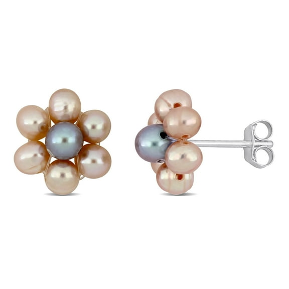 Everly Women's Cultured Pearl Sterling Silver Earrings