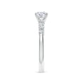 thumbnail image 3 of ANGARA Lab Grown Asscher-Cut Diamond Engagement Ring for Women in 14K White Gold (Size-5mm| Color-F-G| Clarity-VS) | April Birthstone, Anniversary, Jewelry Gift for Women | Lab-Grown Diamond Ring, 3 of 4