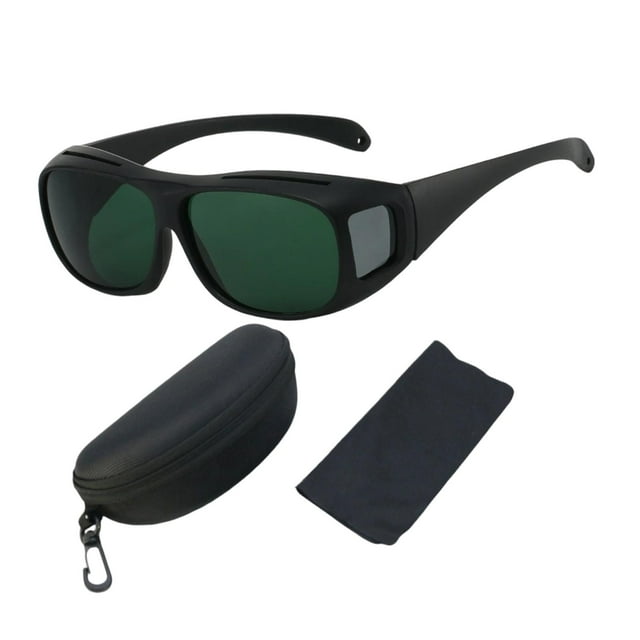 Gafas de soldador cómodas para soldar con soplete, soldar y esmerilar. Lente verde oscuro