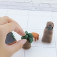 thumbnail image 5 of BAZIC Air Dry Modeling Clay 6 Natural/Earth Color 3 oz, Non Toxic, 4-Pack, 5 of 7