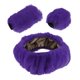 thumbnail image 1 of 3uds Suave Imitación Lana Volante Cubierta Auto Universal 15 Pulgadas Violeta, 1 of 6