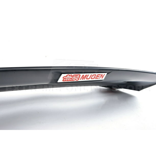 Honda Civic Hatchback Cars And Trucks Replacement For 2016-2021 Honda Civic Hatchback FK4 FK7 | JDM Mugen Style ABS Plastic Primer Black Rear Roof Top Wing Spoiler Spoilers & Wings For Toyota Corolla