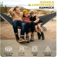 thumbnail image 6 of NeoMart Camping Hammock Lightweight, Portable Hammocks Parachute Hammock with Two Tree Straps,Single or Double Travel Swing Nylon Camp Hammocks, Outdoor Essentials for Beach Backpacking Hiking, 6 of 14