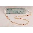 thumbnail image 3 of Beaded Eyeglass Chain Holder, Face Mask Lanyard Holder, Fashion Lanyard Necklace in Gold Portia-BR, 3 of 7