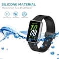 thumbnail image 3 of Correa Silicona Suave Hugtrwg para Reloj Galaxy Fit 3 con Hebilla Plegable Magnética, 3 of 9