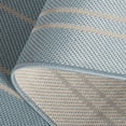 thumbnail image 5 of Safavieh Courtyard Andy Medallion Indoor/Outdoor Runner Rug, Aqua/Cream, 2'7" x 8'2", 5 of 12