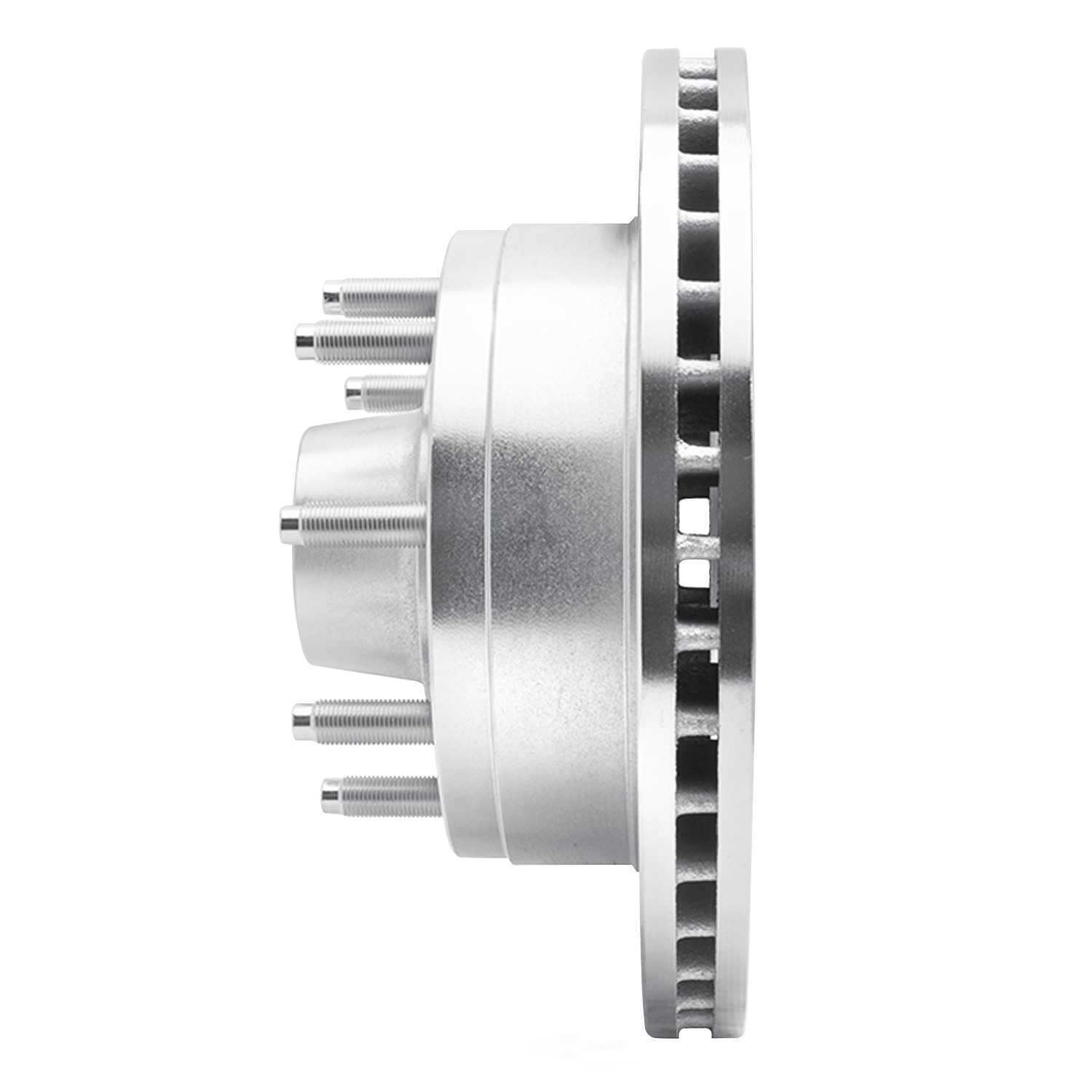 Dynamic Friction Company 631-54118L DFC Brake Rotor - Drilled And Slotted - Silver