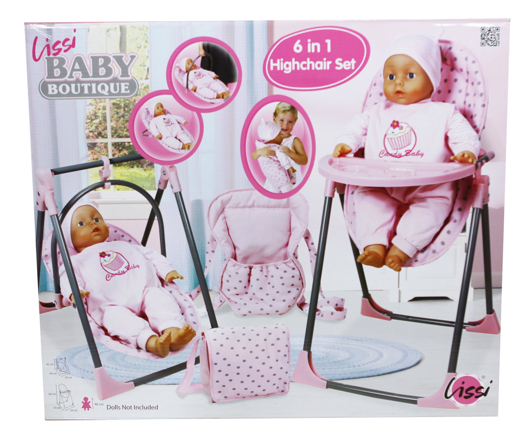 Lissi Baby Doll 6-in-1 Convertible 