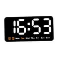 thumbnail image 3 of Digital Clock Table Dimmer LED Desktop Alarm Clock for Bedroom Office Adult White, 3 of 8