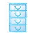 thumbnail image 2 of Plastic Mini Desktop Drawer Organizer Removable Dividers Case Jewelry Beads Pills Small Object Storage Box 13x9x8-18cm Multi Size for Home Office Assorted Colors, 2 of 4