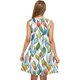thumbnail image 5 of Vestido Casual de las Mujeres sin Mangas en Gradiente Cuello de Tripulación, Vestido Ligero de Primavera Y Verano de Poliéster, 5 of 8
