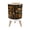 Color 4, variant on Small Trash Can with Lid Space Seamless Cartoon Planets Rockets Planets Stars UFOs Space 1.8 Gallon Dog Proof Trash Can Round Garbage Can Waste Bin Wastebasket for Bathroom Bedroom Living Room