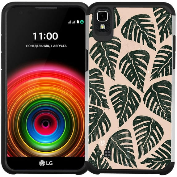 LG X Power Case - Armatus Gear (TM) Slim Hybrid Armor Case Protective Phone Cover for LG X Power