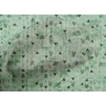 thumbnail image 4 of oneOone Cotton Poplin Light Mint Green Fabric Texture & Triangle Geometric Sewing Craft Projects Fabric Prints By Yard 42 Inch Wide, 4 of 4