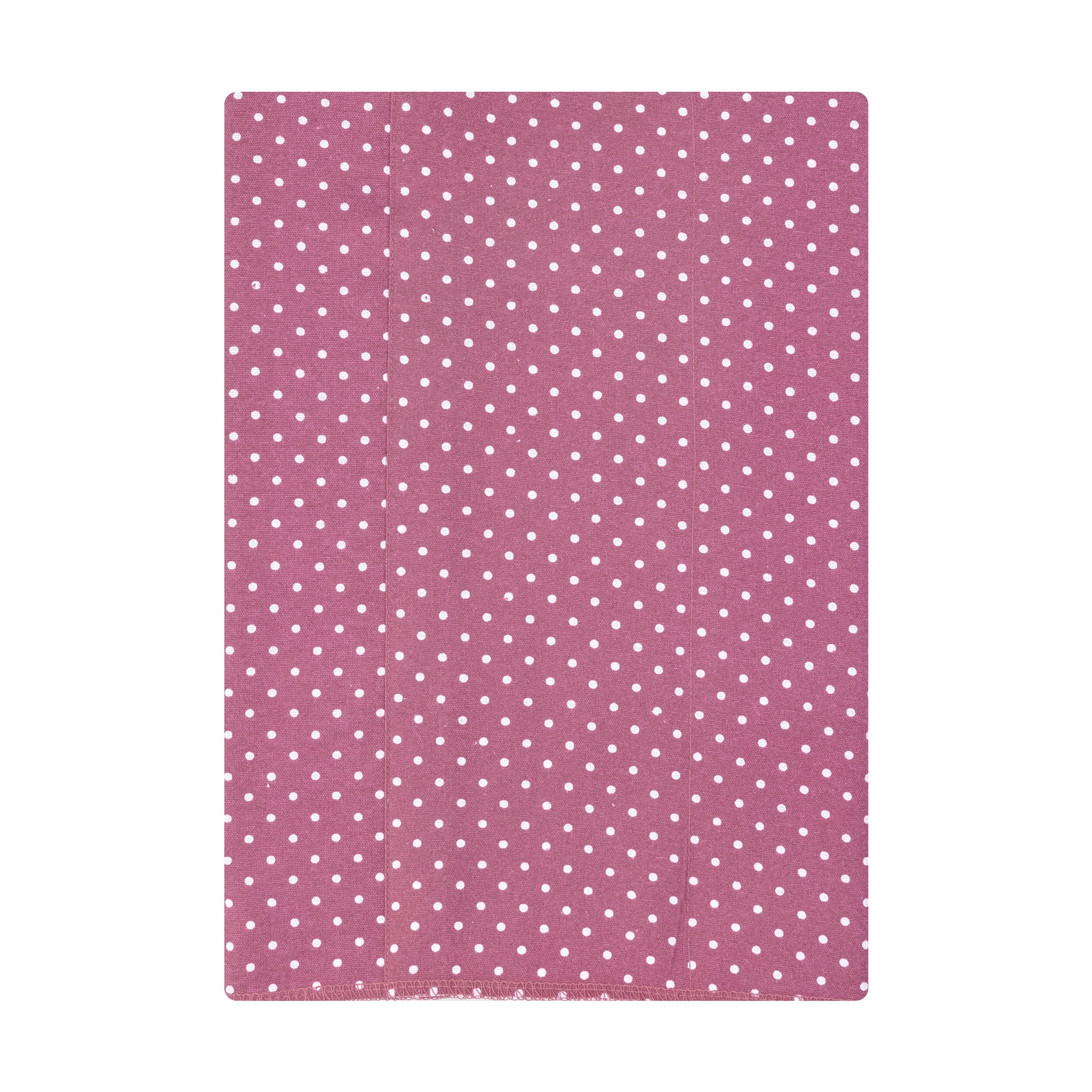 Hudson Baby Girl Cotton Polyester Flannel Burp Cloths 7-Pack, Wild Rose Floral, One Size