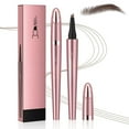 thumbnail image 1 of 1pcs, Crayon à Sourcils Microblading, Crayon à Sourcils Résistant à L\'eau, Crayon à Sourcils avec 4 Pointes, Maquillage Magique Naturel Premium pour Sourcils, Crayon Contouring Longue Durée Toute la Journée, Café Foncé, 1 of 7
