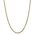 thumbnail image 1 of 10k 3.5mm Diamond-cut Rope Chain in 10k Yellow Gold, 1 of 3