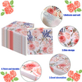 thumbnail image 3 of Fbasport 100 Pcs Rose Watercolor Butterfly Floral Cocktail Napkins,Decorative Luncheon Napkins Disposable,Dessert Dinner Hand Napkin for Guests Holiday Wedding Bridal Baby Shower Birthday Party, 3 of 6