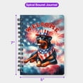 thumbnail image 5 of Rottweiler Patriotic Welcome for 4Th of July Independence Day Spiral Bound Journal Rottie Dog Lover Gifts Idea 5x7in Spiral Notebook - 00010, 5 of 5