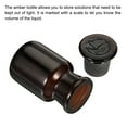 thumbnail image 4 of Unique Bargains 60mL Amber Reagent Media Wide Mouth Glass Storage Bottle Amber Cap, 4 of 5