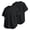 #12-Black, variant on Ceisia Mens Solid Color Loose Fit Raglan Short Sleeve Crew Neck Casual Oversized T Shirt for Men Wine XXXXL Big & Tall Gifts for Father