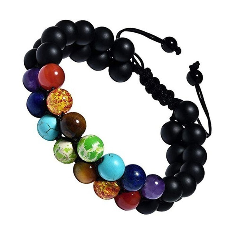LANGING Adjustable 9 Planets Bracelet Natural Stones Energy Bracelet Beads  Jewelry with Gift Box : Amazon.ca: Clothing, Shoes & Accessories