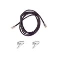 thumbnail image 2 of Belkin - Patch cable - RJ-45 (M) to RJ-45 (M) - 7 ft - UTP - CAT 5e - black - for Omniview SMB 1x16, SMB 1x8; OmniView IP 5000HQ; OmniView SMB CAT5 KVM Switch, 2 of 6