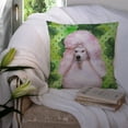 thumbnail image 3 of Carolines Treasures BB9891PW1414 White Standard Poodle St Patricks Fabric Decorative Pillow  14Hx14W multicolor, 3 of 4